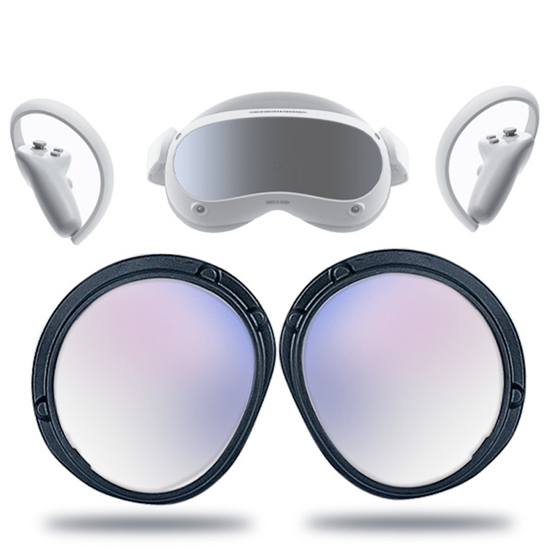 For Pico 4 Myopia Lens Magnetic Eyeglass Frame.Spec: Frame + Anti Blue Light Lens_voghion.com