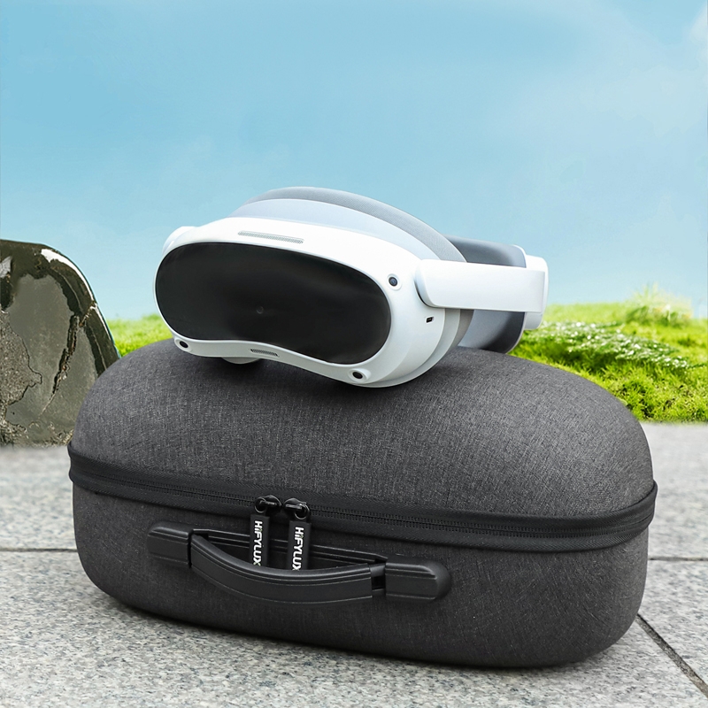 Bolsa protectora para gafas de realidad virtual PICO 4 Hifylux PC-BF16, todo en uno (negra)_voghion.com