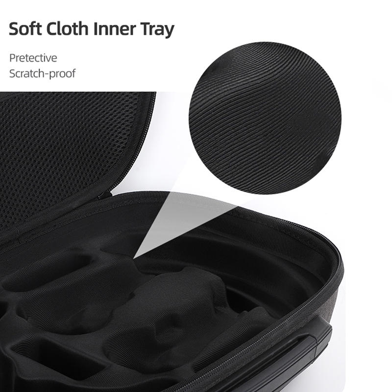 Bolsa protectora para gafas de realidad virtual PICO 4 Hifylux PC-BF16, todo en uno (negra)_voghion.com