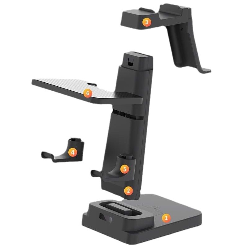 VR-pea ekraani kõik-ühes masina käepideme kronstein PICO4/Meta Quest/Rift S/HTC jaoks (valge)_voghion.com