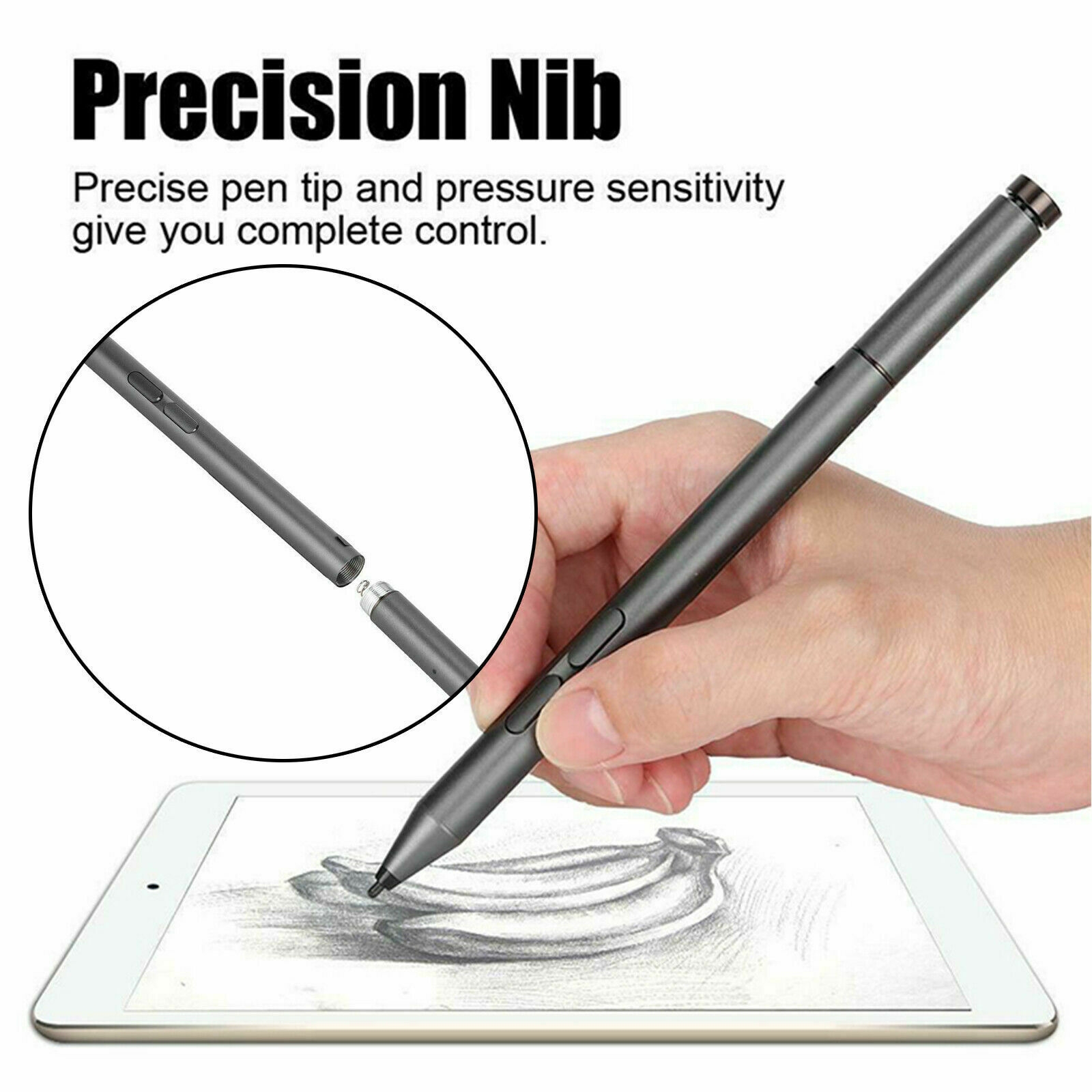 For Lenovo MIIX 520 YOGA 530 720 930 Bluetooth Stylus 4096 Pressure Sensitivity_voghion.com
