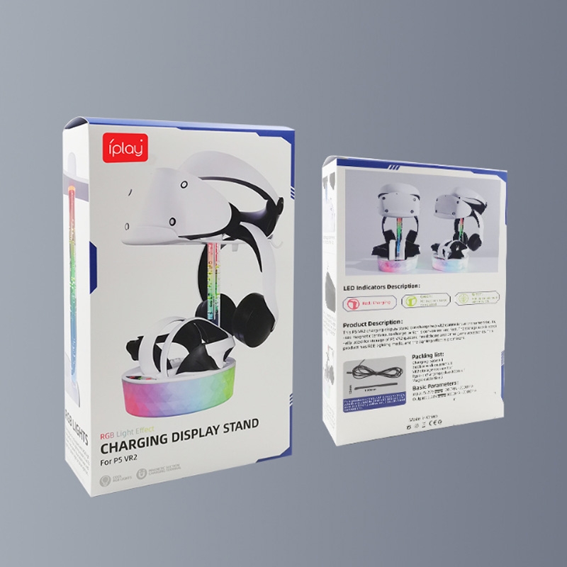 Pro PS VR2 iplay Barevný nabíjecí úložný stojan s magnetickou nabíjecí základnou HBP-505_voghion.com