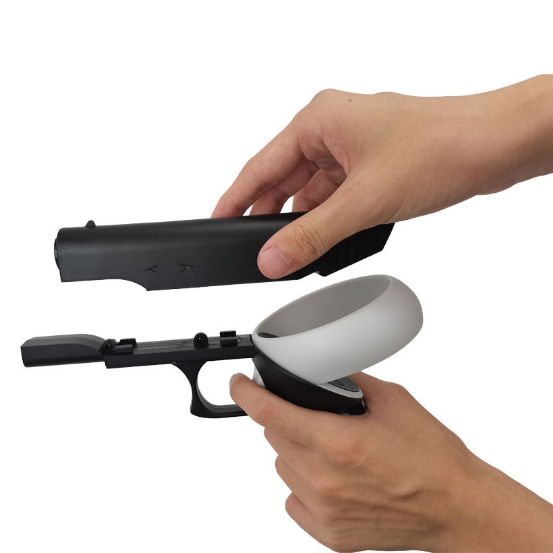 Meta Quest 2 VR iplay kontrolleri tulistamismängu käepide (must)_voghion.com