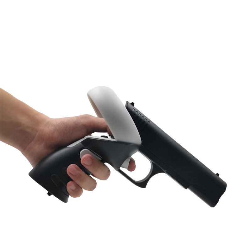 Meta Quest 2 VR iplay kontrolleri tulistamismängu käepide (must)_voghion.com