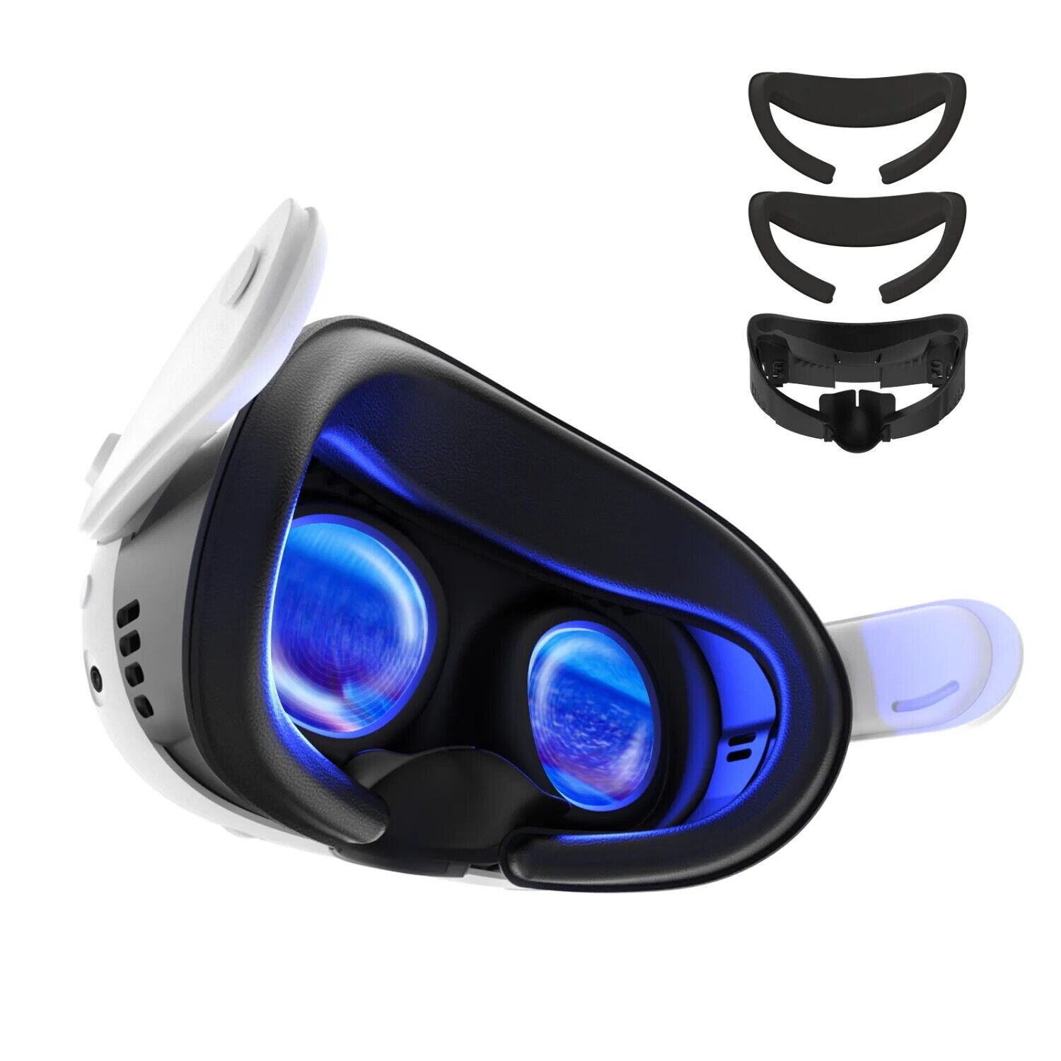 AMVR Q3FC1 For Meta Quest3 Mask Ice Silk Breathable Leather Material(Mask+1 Ice Silk)_voghion.com