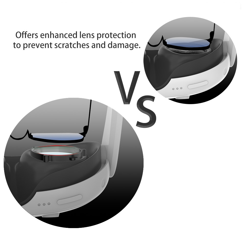 Pro magnetické brýle Meta Quest 3 VR, specifikace: Čočky s ochranou proti modrému světlu + rámeček, černá_voghion.com