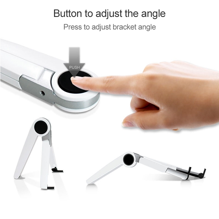Tablet PC Laptop Desktop Bracket Cooling Triangle Bracket(White)_voghion.com