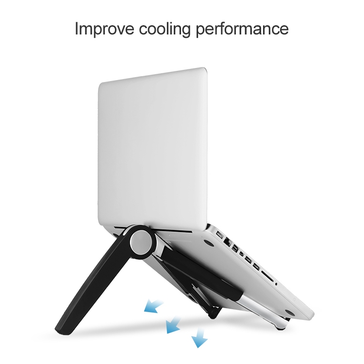 Tablet PC Laptop Desktop Bracket Cooling Triangle Bracket(White)_voghion.com