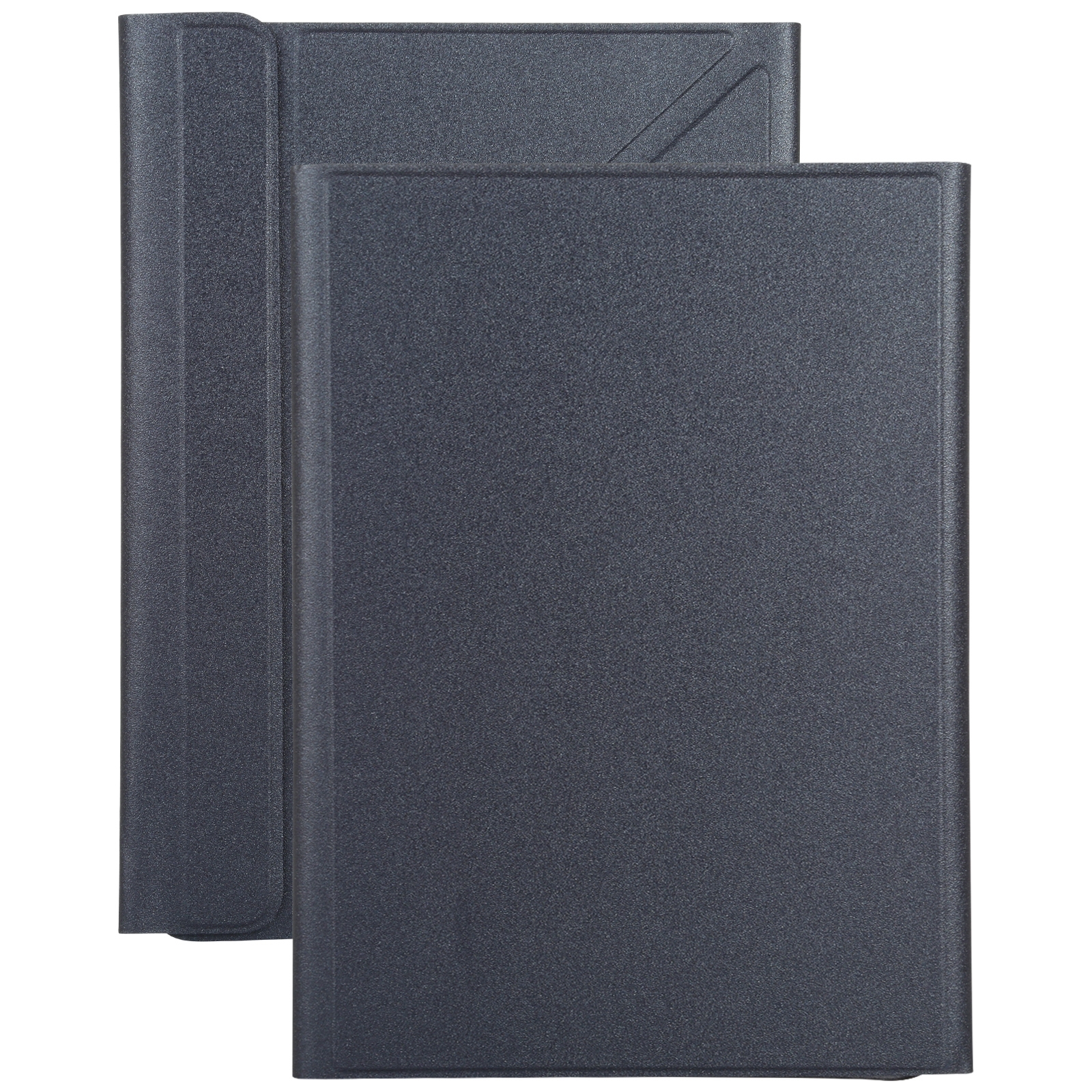 Universal Magnetic Detachable Ultra-thin Bluetooth Keyboard Tablet Case with Holder for iPad 9-10 inch(Black)_voghion.com