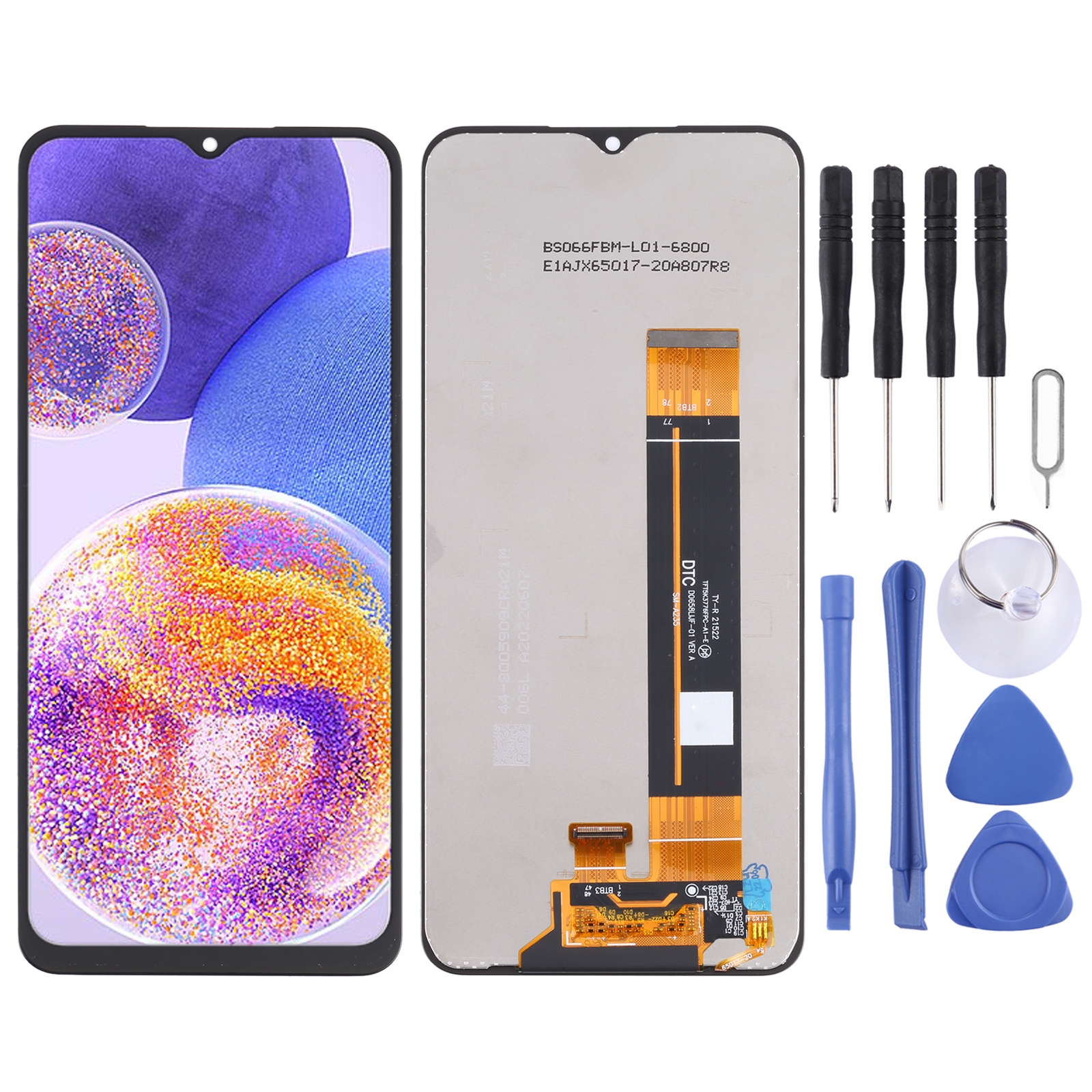 OEM LCD-skärm för Samsung Galaxy A23 SM-A235F med digitaliserare komplett montering_voghion.com