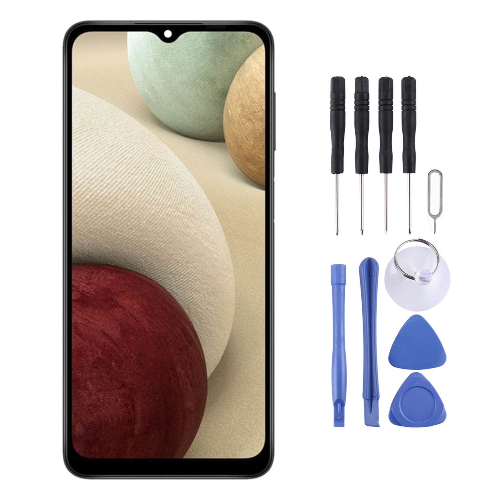 OEM LCD ekraan Samsung Galaxy A12 Nacho SM-A127F jaoks koos digiteerija täieliku komplektiga_voghion.com