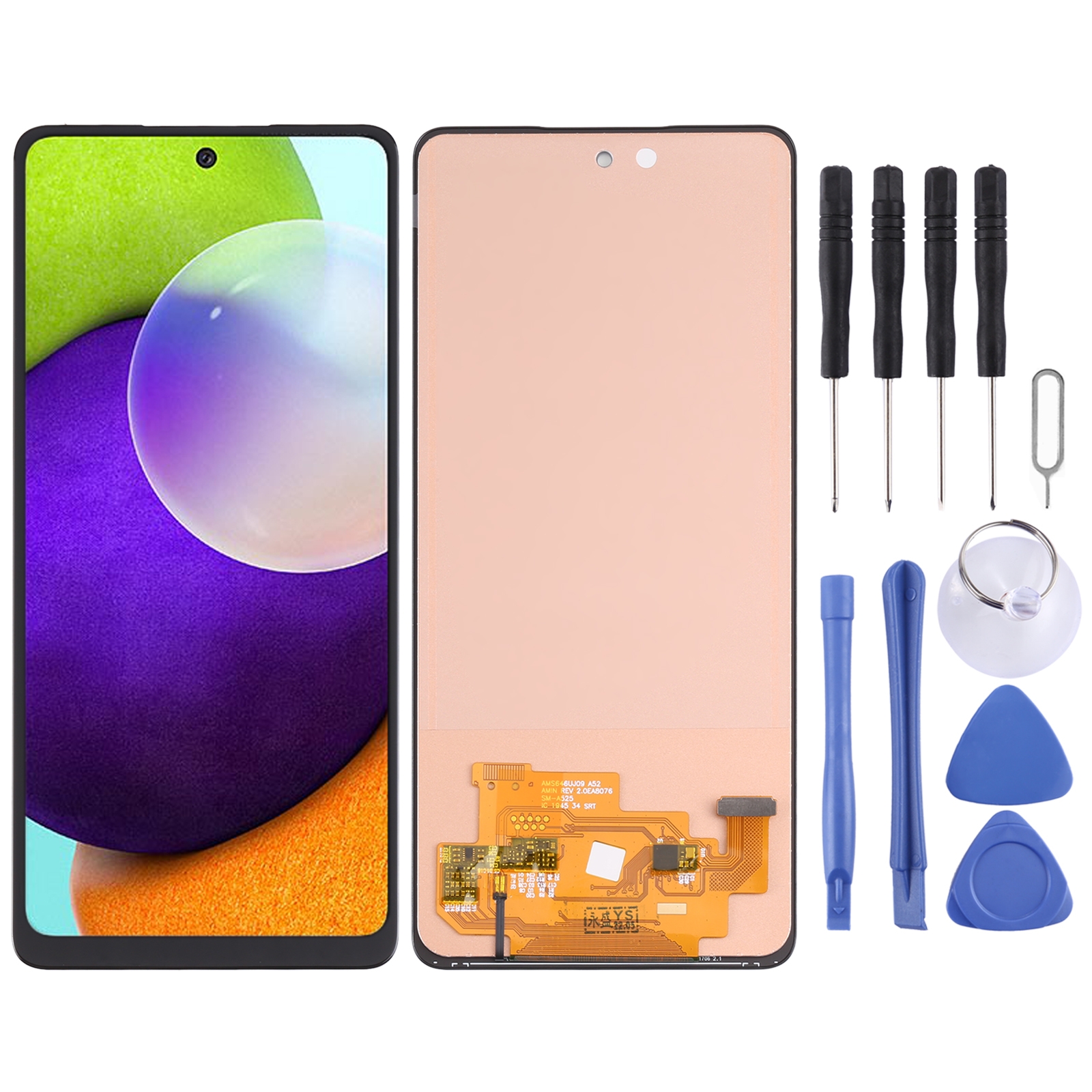 Incell LCD-skærm til Samsung Galaxy A52 4G SM-A525 med digitaliseringsmodul (understøtter ikke fingeraftryksidentifikation)_voghion.com