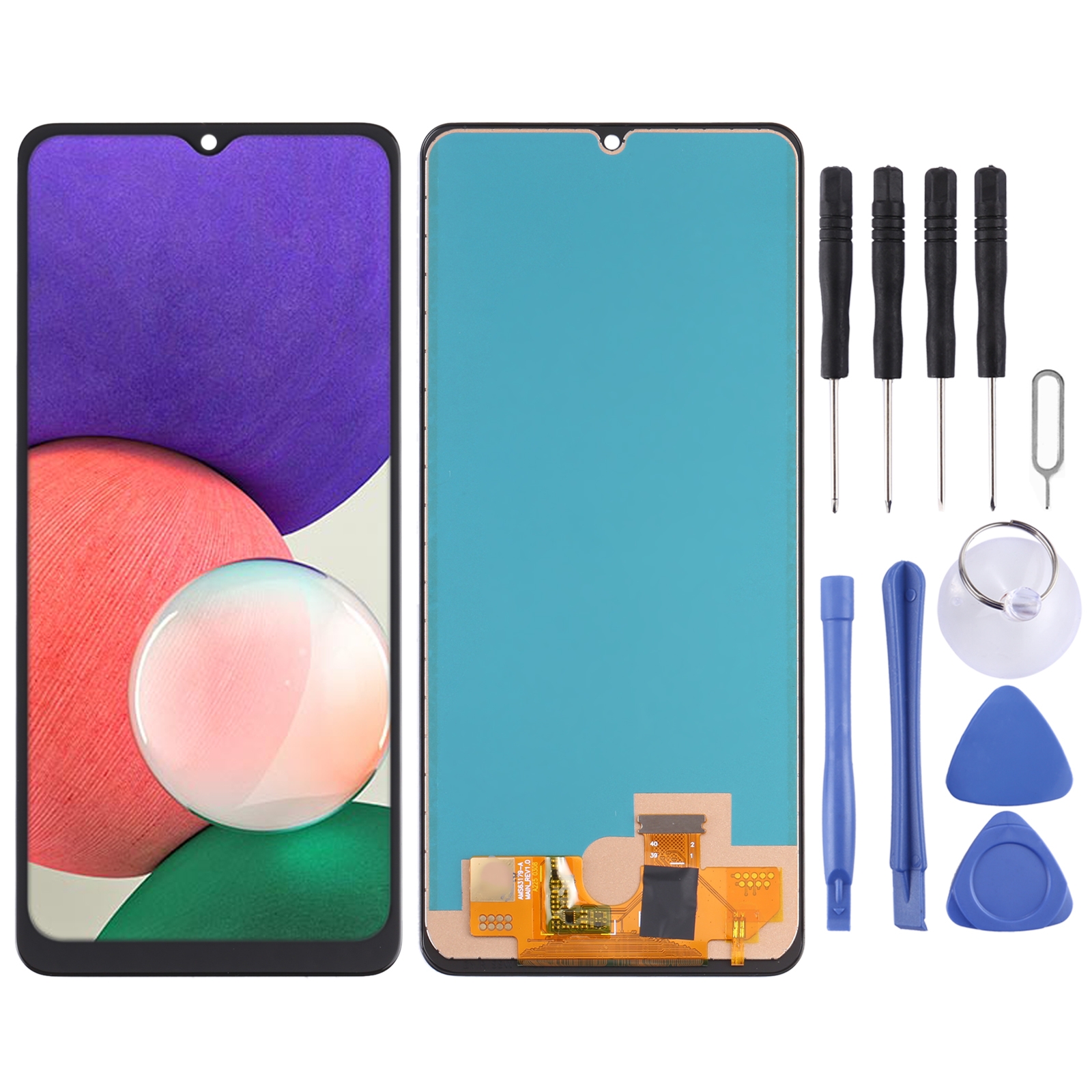Écran LCD Incell pour Samsung Galaxy A22 4G SM-A225 avec assemblage complet de numériseur (ne prenant pas en charge l'identification par empreinte digitale)_voghion.com
