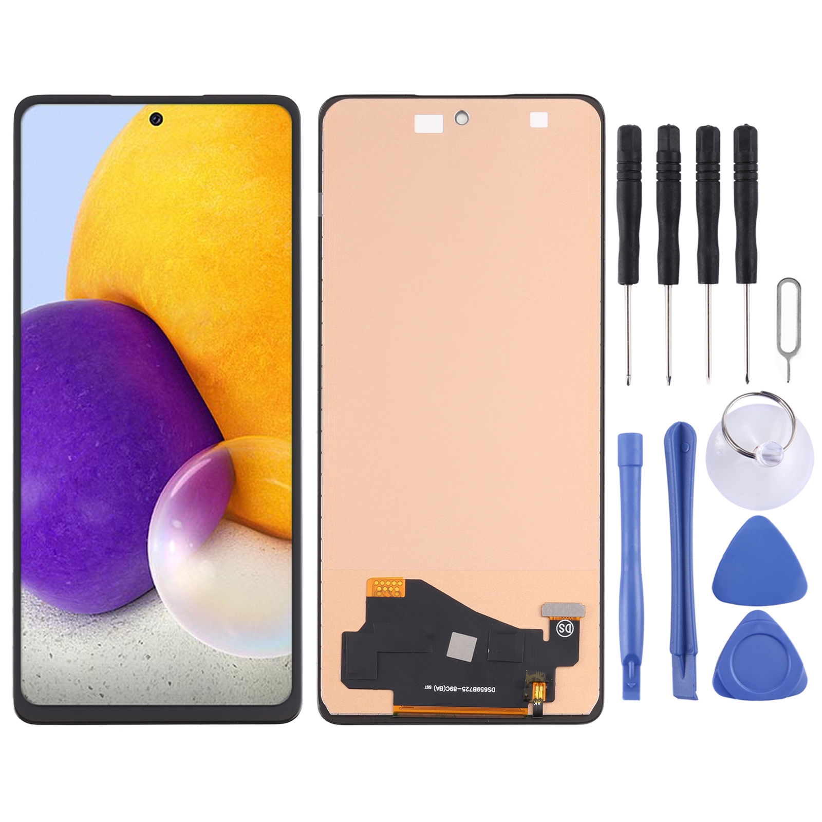 Incell LCD-scherm voor Samsung Galaxy A72 SM-A725 met Digitizer volledige montage (ondersteunt geen vingerafdrukidentificatie)_voghion.com