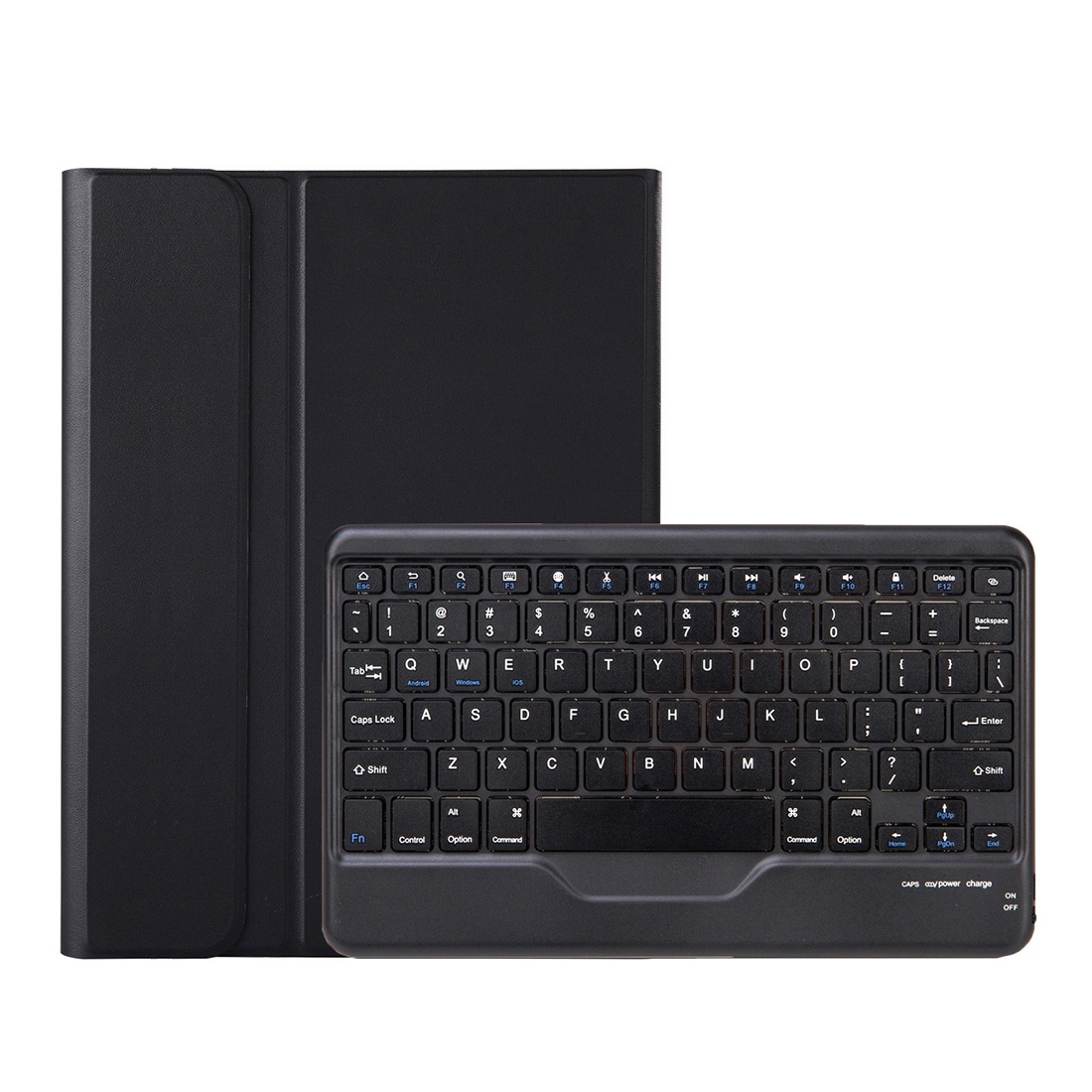 AM18-B Bluetooth Keyboard Leather Case For Lenovo XiaoXin Pad Pro 2022 11.2 inch(Blue)_voghion.com