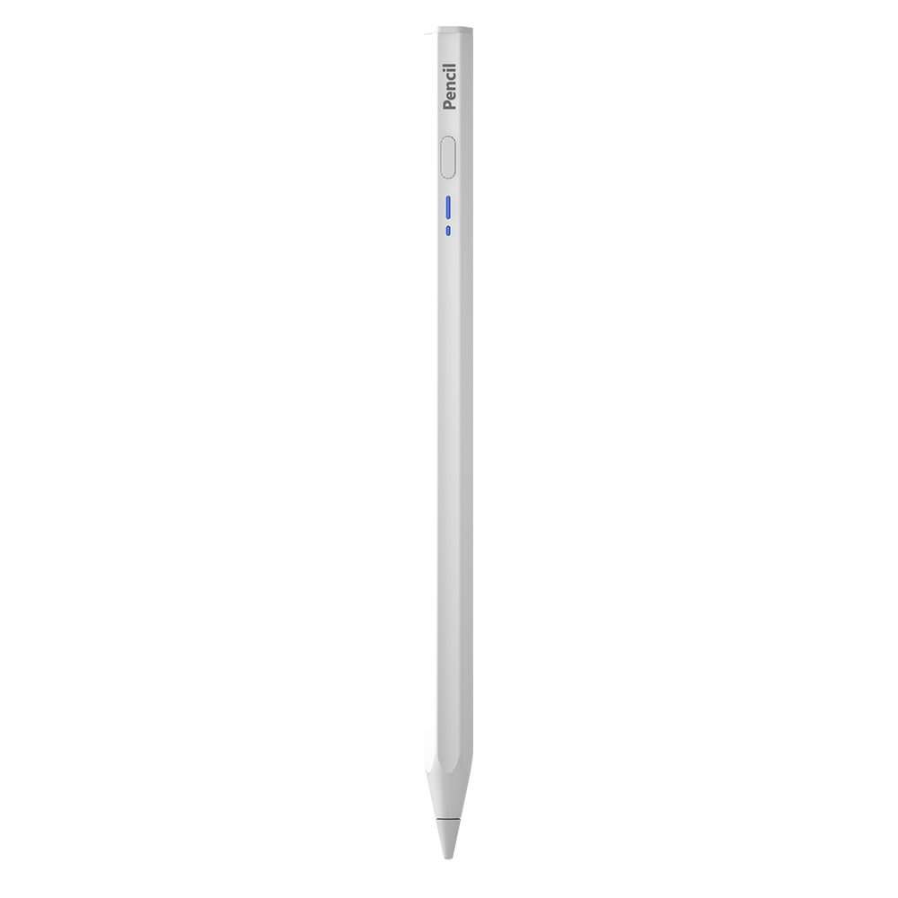 BP18-BL Type-C Universal Hexagonal Bluetooth Stylus Pen(White)_voghion.com
