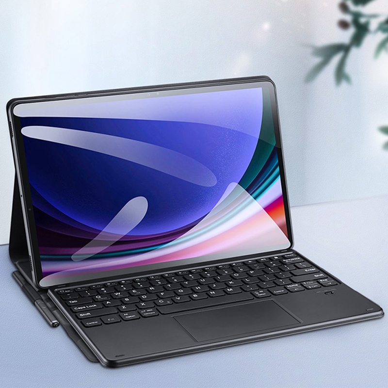 För Samsung Galaxy Tab S9+ / S9 FE+ DUX DUCIS TK-serien trådlös Bluetooth-tangentbordsfodral (svart)_voghion.com