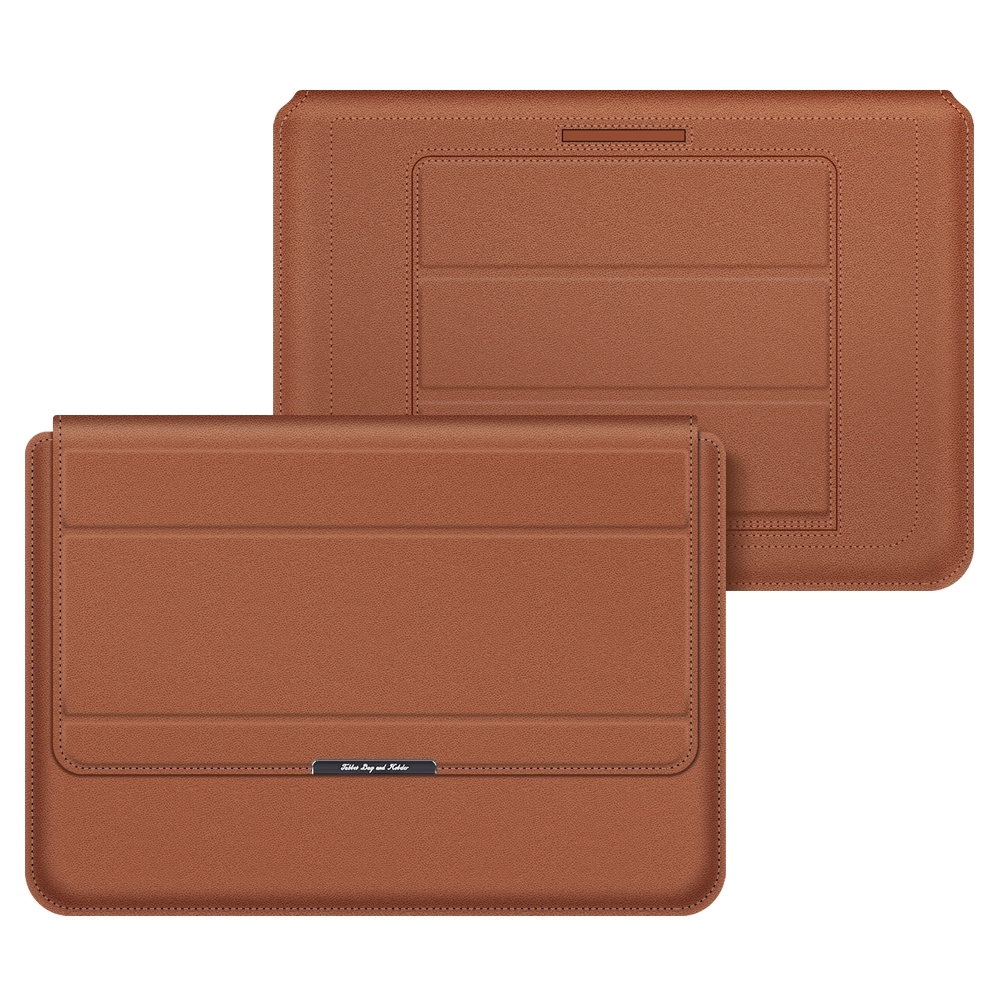 4-in-1-Universal-Laptophalter, wasserdichte PU-Laptoptasche mit Handgelenkschutz, Größe: 17 Zoll (rot)_voghion.com