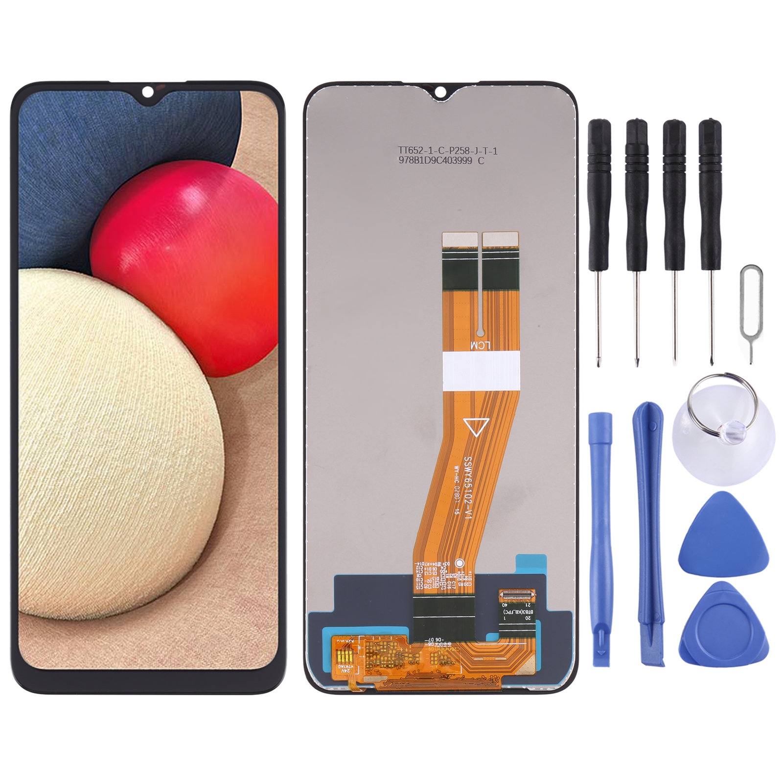 LCD-ekraan ja digiteerija täiskomplekt Samsung Galaxy A02S SM-A025F jaoks_voghion.com