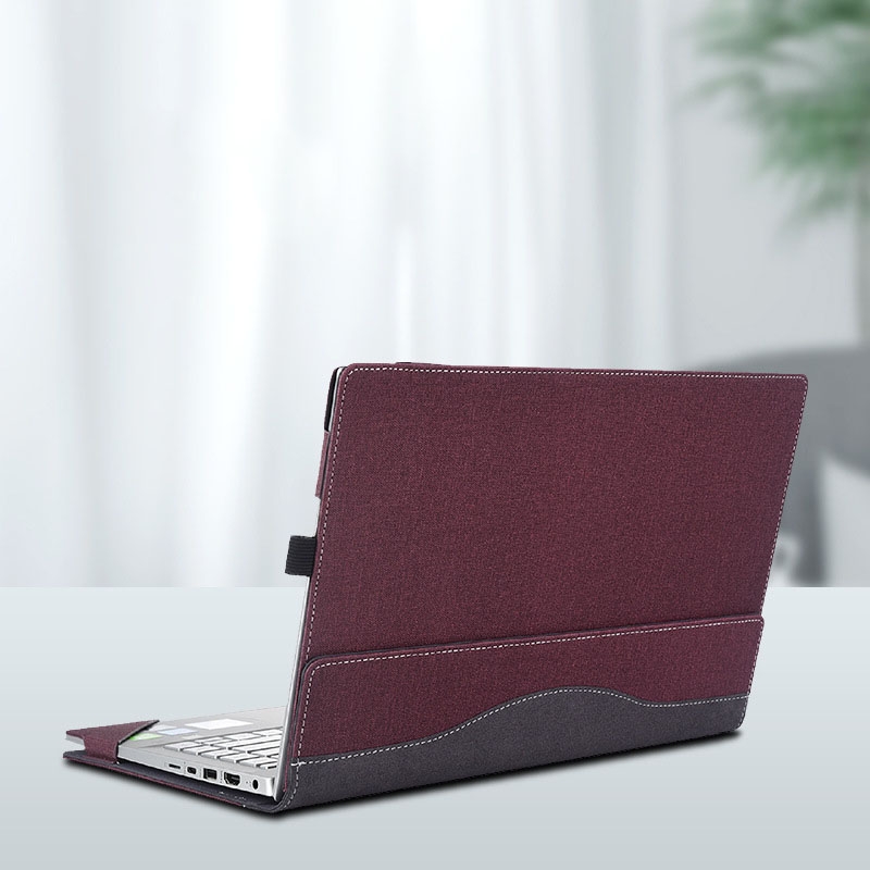 Laptop Anti-Drop Protective Case For HP Zhan 66 Fourth Generation 14 inch(Wine Red)_voghion.com