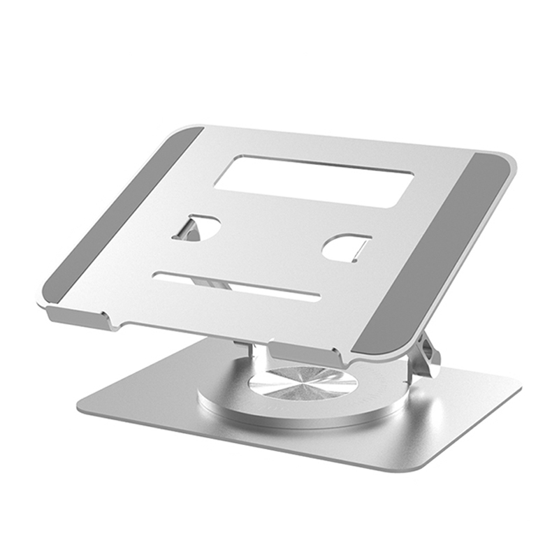 Multifunctional Desktop Foldable Rotating Laptop Cooling Bracket, Spec: SP-88 (Silver)_voghion.com