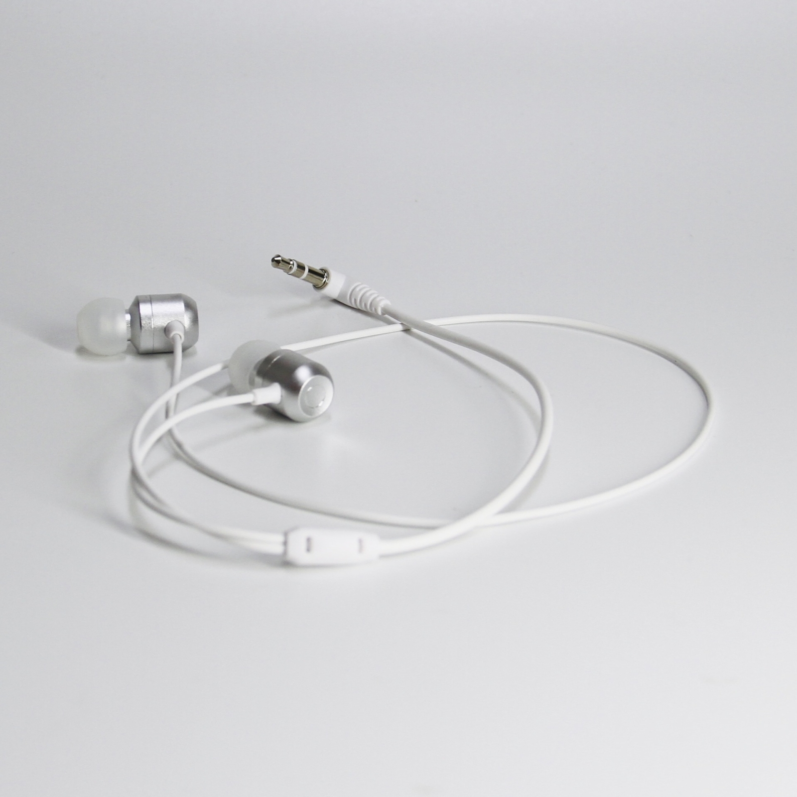 Fir Meta Quest 2 VR Brëll Ear-in Headset 3.5 Elbow Aluminium Kopfhörer (Wäiss)_voghion.com