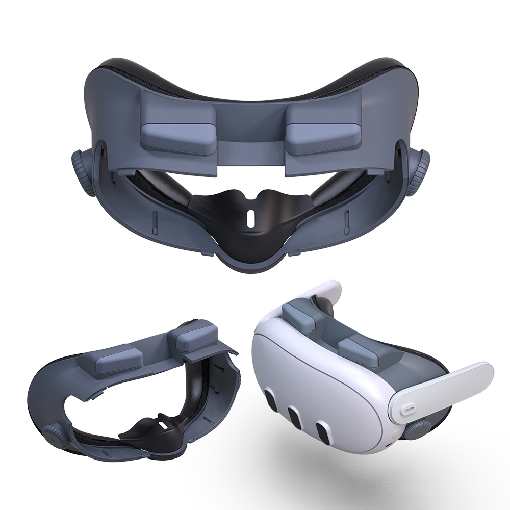 For Meta Quest 3 justerbar erstatningsøyemaske VR Blackout myk erstatnings ansiktsmaskesett_voghion.com