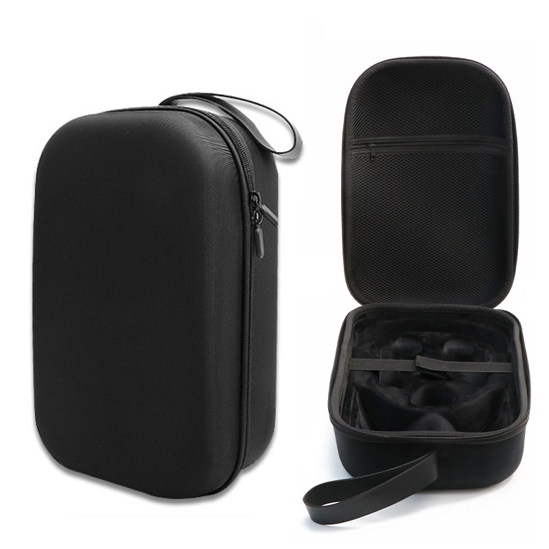 Para Meta Quest 2 / 3 VR Óculos Integrados Armazenamento Estojo Protetor Portátil Rígido Bolsa (Preto)_voghion.com