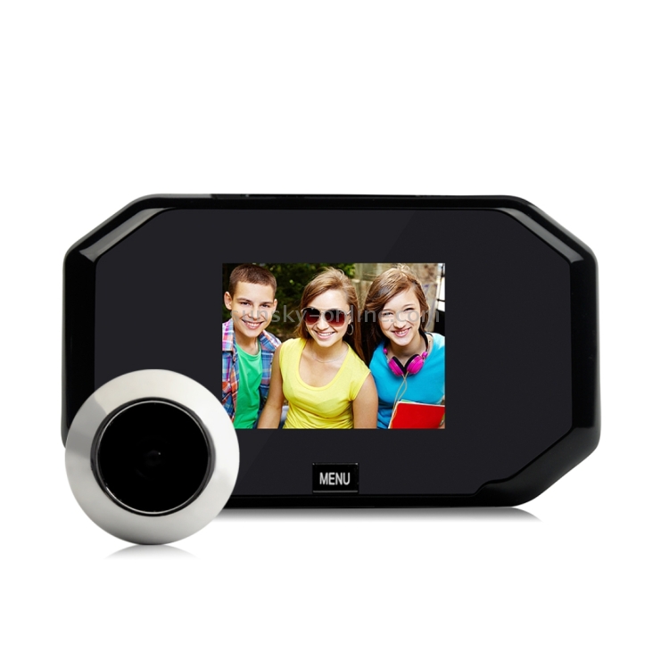 Garsent Digital Door Viewer 2.4 Inch Lcd with Photo Storage 145 Degree Lens View Support TF Card Electronic Door Viewer for Home Security