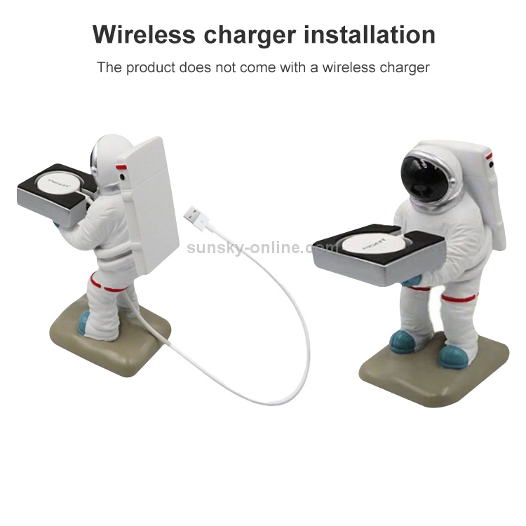 Astronaut Spaceman Wireless Charging Holder For Apple Watch - 2