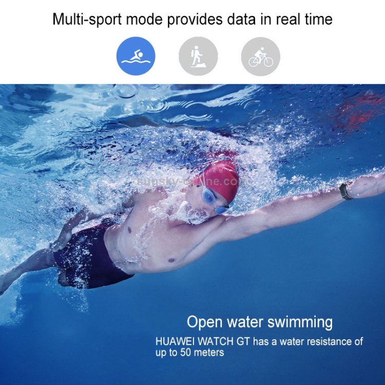 huawei watch gt open water swimming
