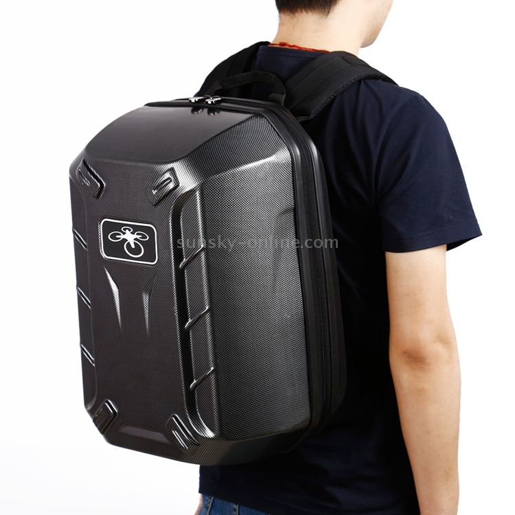 SUNSKY VMDP12808 Carbon Fiber ABS Hard Shell Backpack Case Bag for