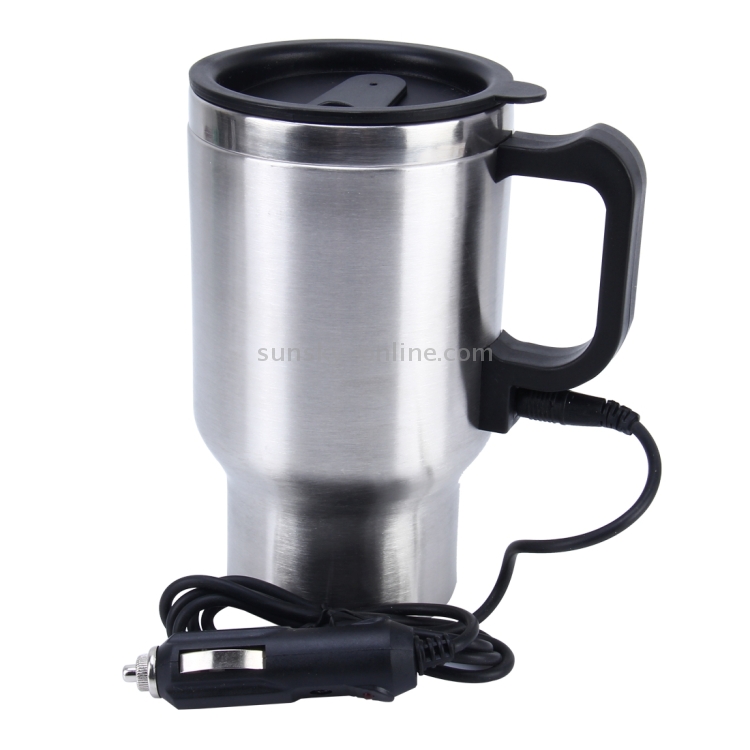 Car Cup Mug Hot Water Heater Kettle Plug in Lighter Socket Tea//Coffee//Drinks 12V