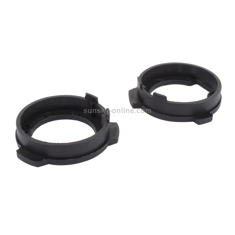 Pair H4 LED Headlight Bulb Base Adapter Socket Retainer Holder Accessories Parts