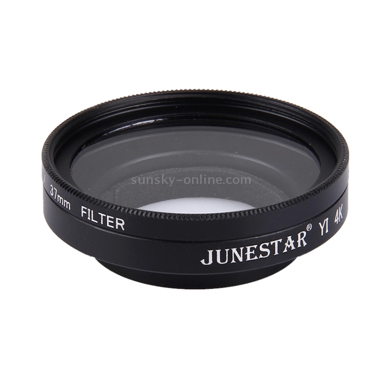 Lens Filter JUNESTAR for Xiaomi Xiaoyi Yi II 4K Sport Action Camera Proffesional 37mm UV Filter Lens Protective Cap Camere Accessories