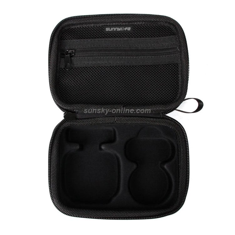 Size: 10 x 10 x 6cm Black for DJI Gopro Action Camera Thumb Anti-Shake Camera Charging Box Storage Bag for Insta360 GO Color : Black