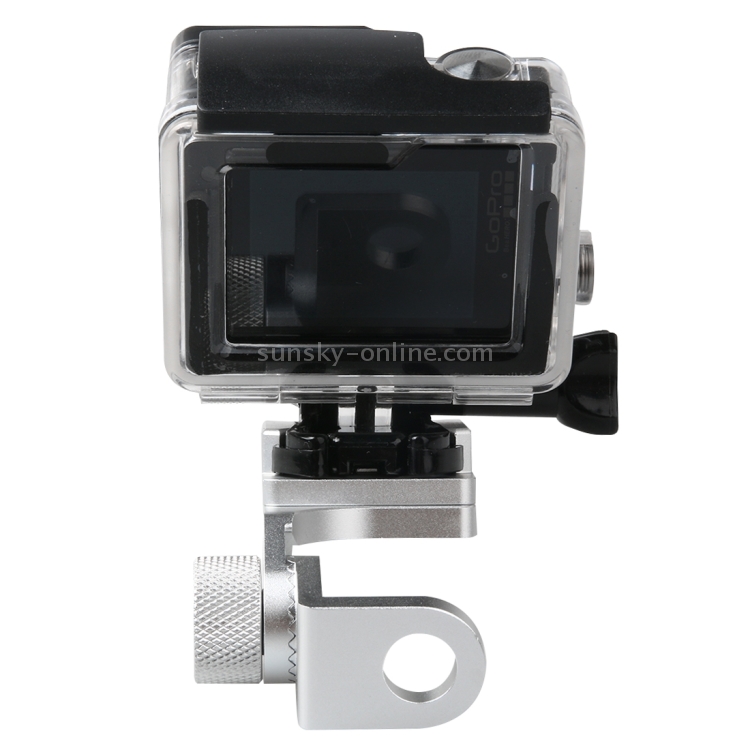 Wyanlin Motorcycle Rearview Mirror CNC Aluminum Alloy Stent Fixed Bracket Holder for GoPro New Hero //HERO6 // 5//5 Session //4//3+ //3//2 //1 Wyanlin SJCAM Camera Xiaomi Xiaoyi Black Color : Red