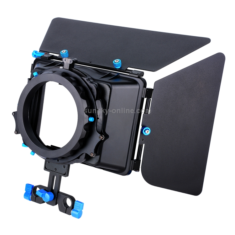 YELANGU M3 Professional Digital Matte Box Lens Hood for Video Camcorder / DSRL (Black) - 2