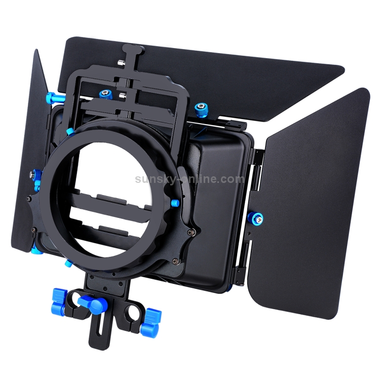 YELANGU M3 Professional Digital Matte Box Lens Hood for Video Camcorder / DSRL (Black) - 3