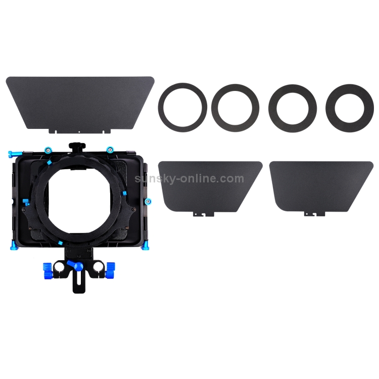 YELANGU M3 Professional Digital Matte Box Lens Hood for Video Camcorder / DSRL (Black) - 6