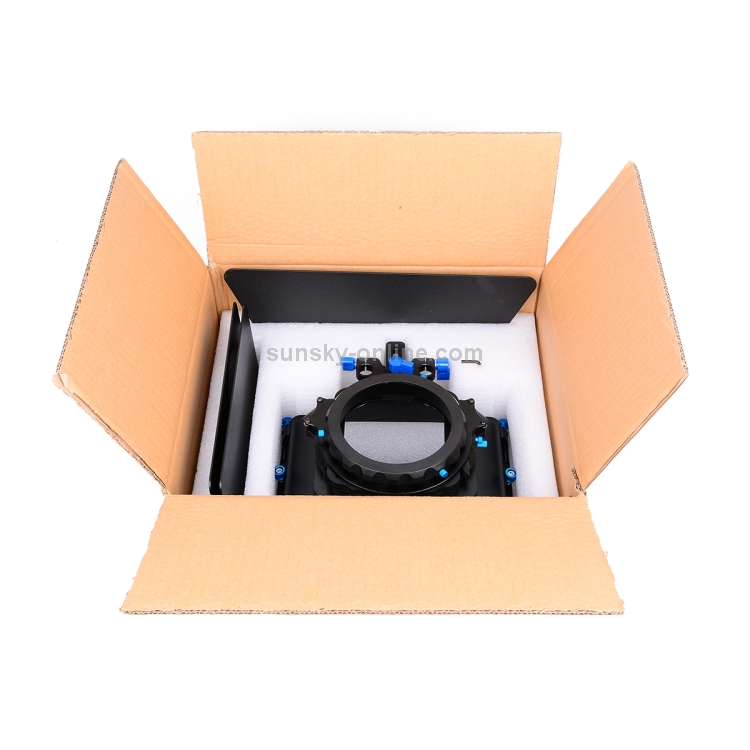 YELANGU M3 Professional Digital Matte Box Lens Hood for Video Camcorder / DSRL (Black) - 7