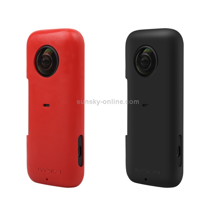 15% OFF by SUNSKY COUPON CODE: EDA0056643 for For Insta360 GO 3 Sunnylife Cooling Silicone Case Stickers Skin Wrap Lens Cover with Neck Strap(Black)