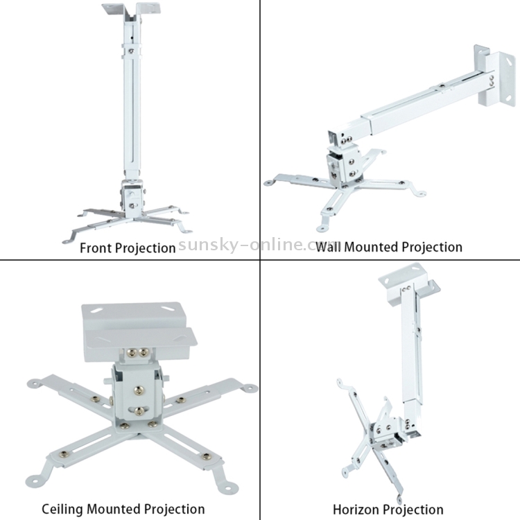 SUNSKY Universal Removable Extendable Projector Ceiling Mount Wall