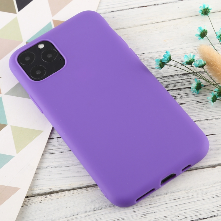 For Iphone 11 Pro Max Candy Color Tpu Case Purple Buy At The Price Of 0 74 In Sunsky Online Com Imall Com