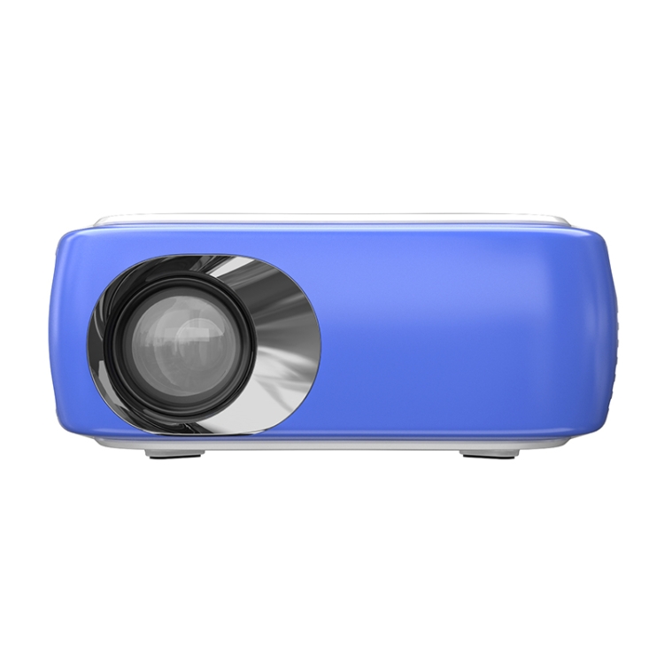 DR-860 1920x1080 1000 Lumens Portable Home Theater LED Projector, Plug Type: US Plug(Blue White)