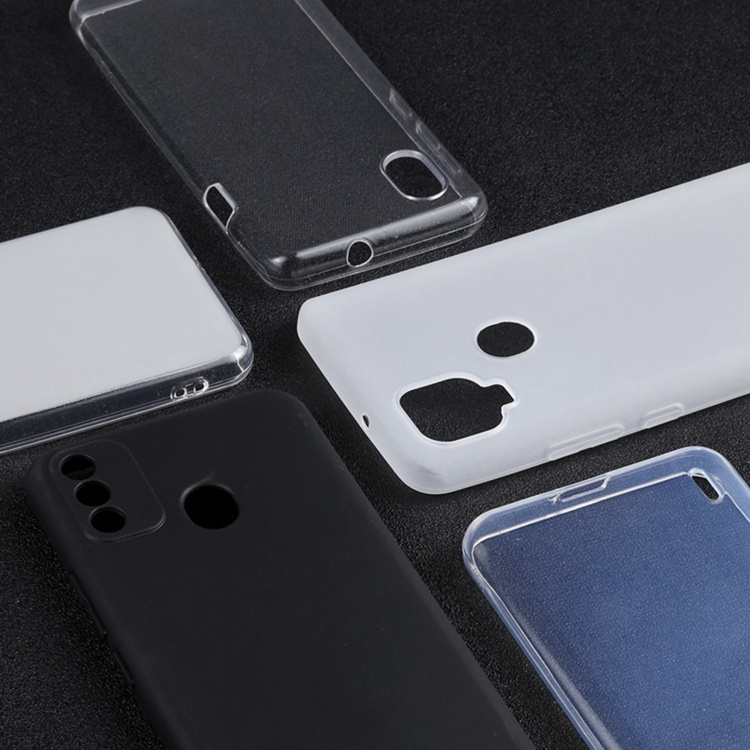 TPU Phone Case For Wiko BLU Dash X2(Transparent White)