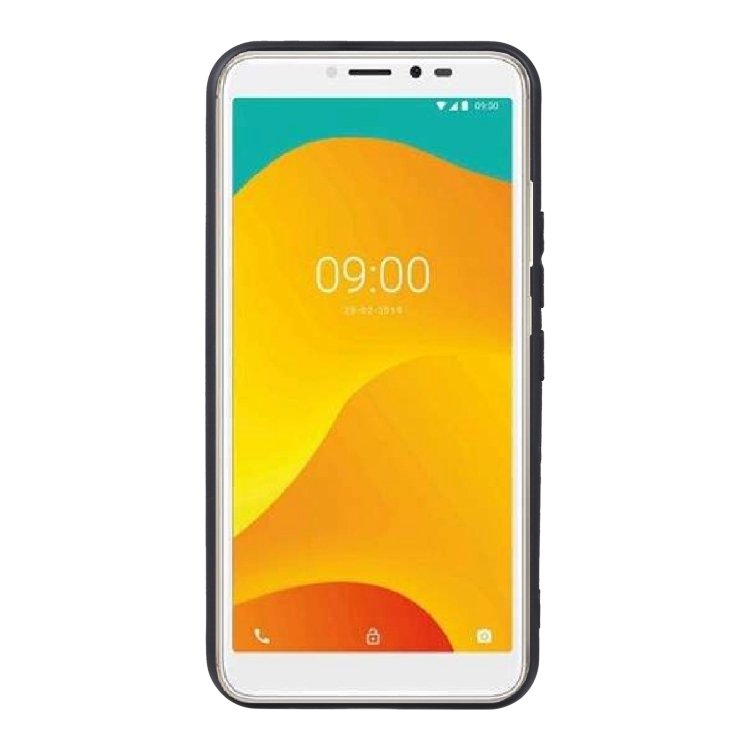 TPU Phone Case For Wiko Sunny 4 Plus(Frosted Black) - 1