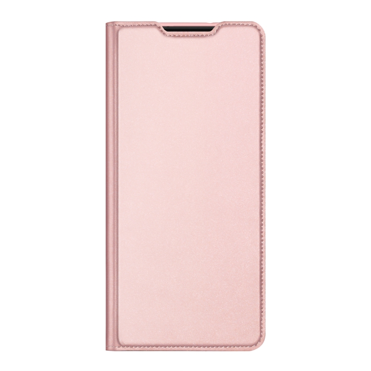For Samsung Galaxy S22 5G DUX DUCIS Skin Pro Series Horizontal Flip Leather Phone Case with Holder & Card Slots(Rose Gold) - 1