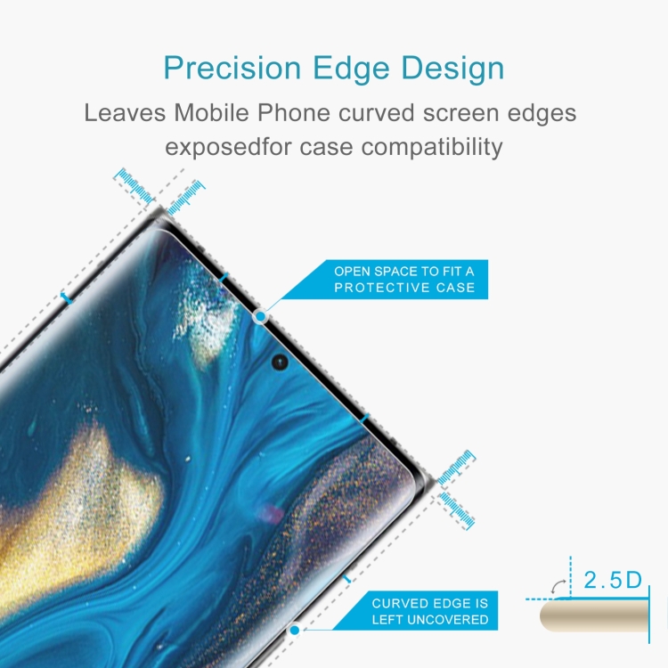 For ZTE nubia Z30 Pro 50 PCS 0.26mm 9H 2.5D Tempered Glass Film - 2