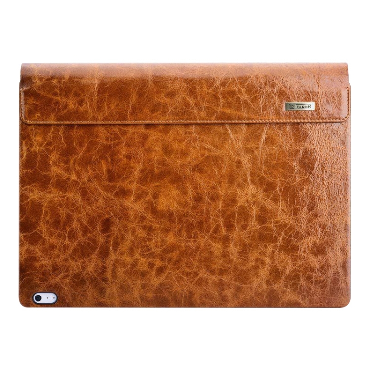 For Microsoft Surface Book 2 / 3 (i7 CPU) ICARER Oil Wax Leather Laptop Protective Case(Brown) - 1